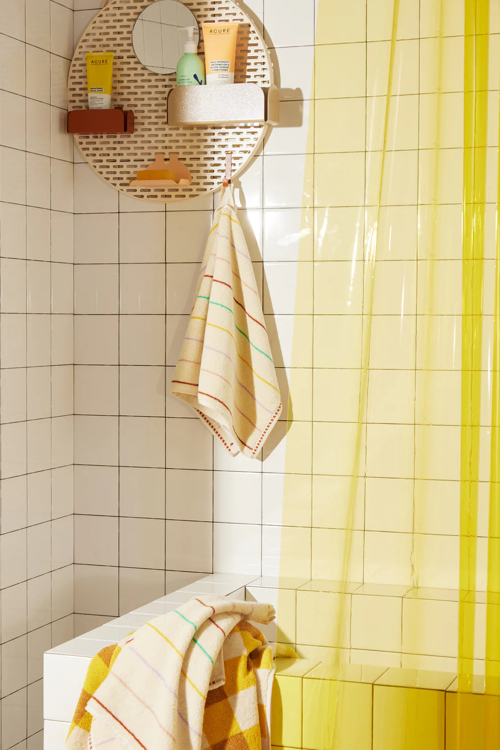 Sun Shower Curtain- Sunny