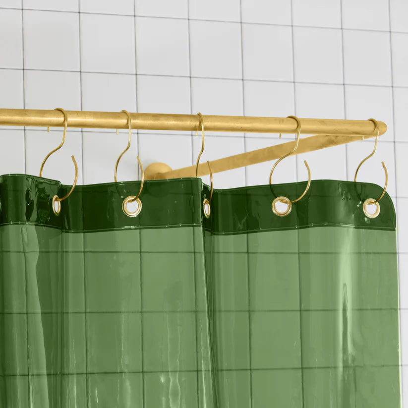 Sun Shower Curtain- Pine