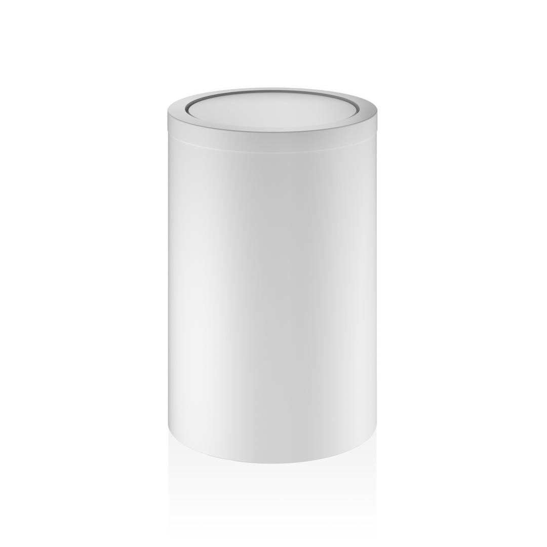 DW124 Flip Bin- White