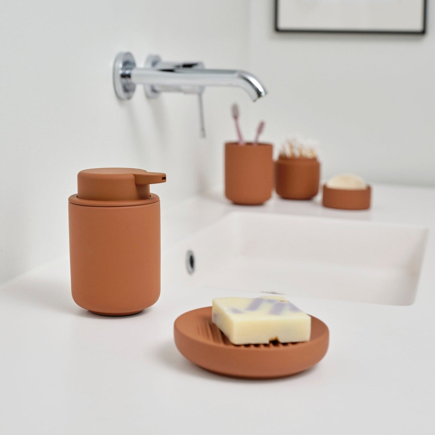 Ume Soap Dispenser- Terracotta