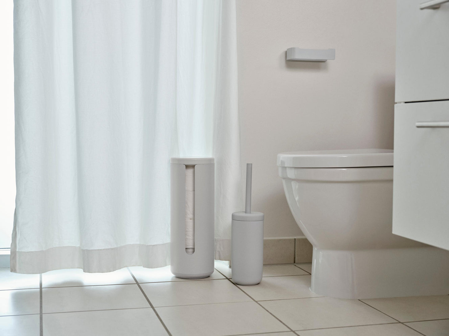 Ume Toilet Paper Storage- Soft Grey