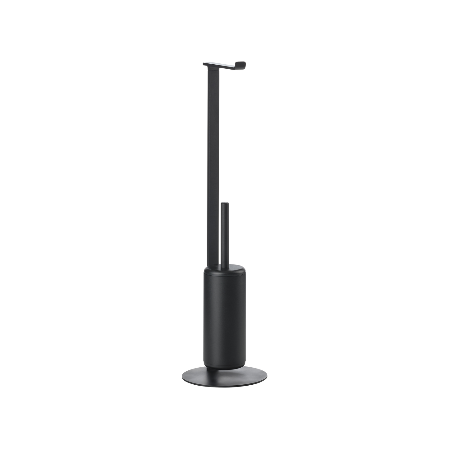 Rim Toilet Butler w. Brush- Black