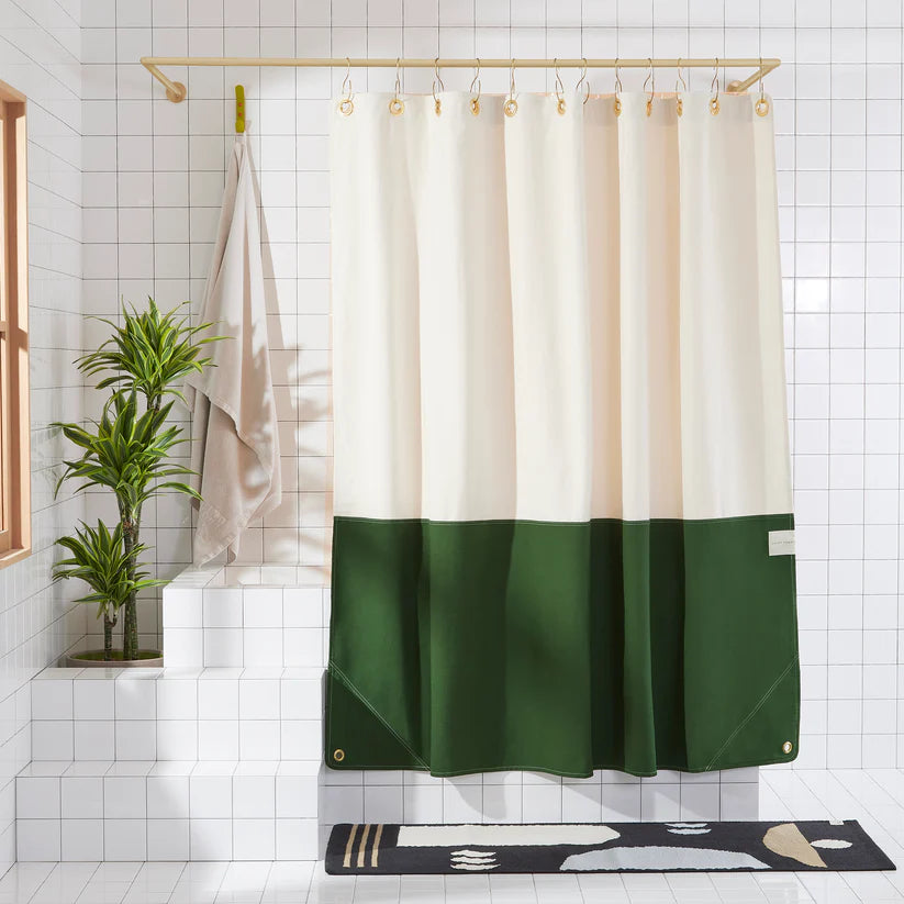 Orient Shower Curtain- Pine