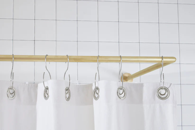 Orient Shower Curtain- Driftwood