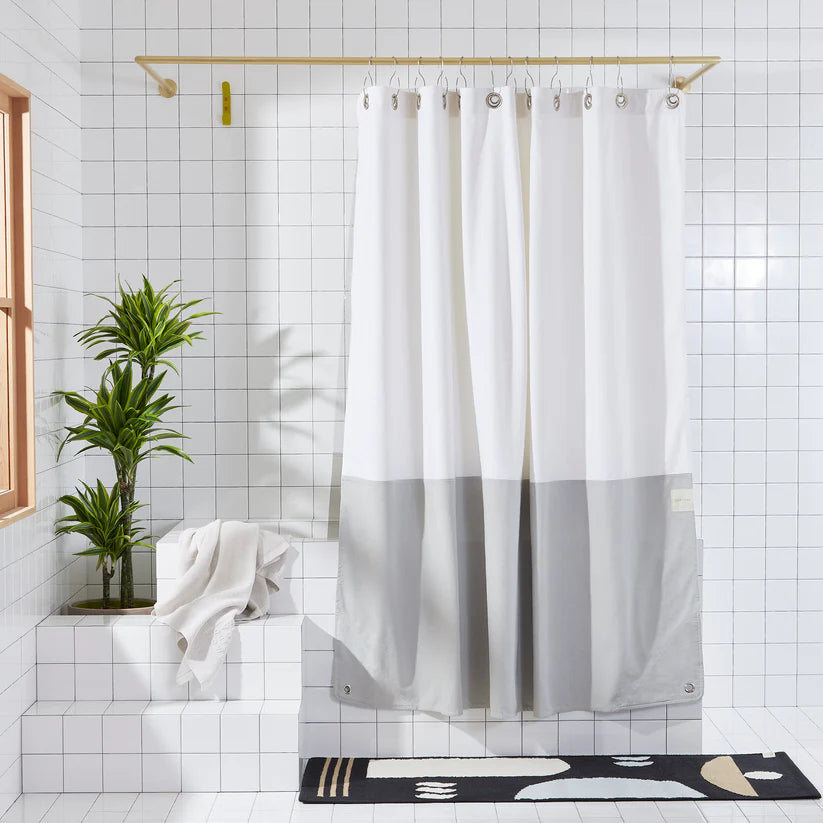 Orient Shower Curtain- Driftwood