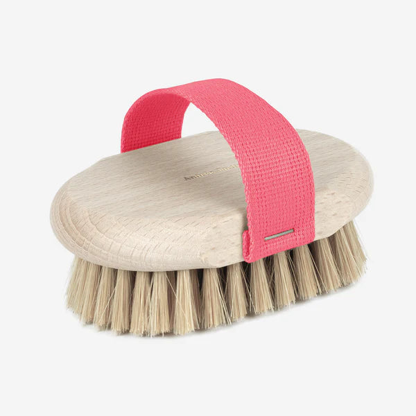 Tradition Massage Brush- Beech Wood/Pink
