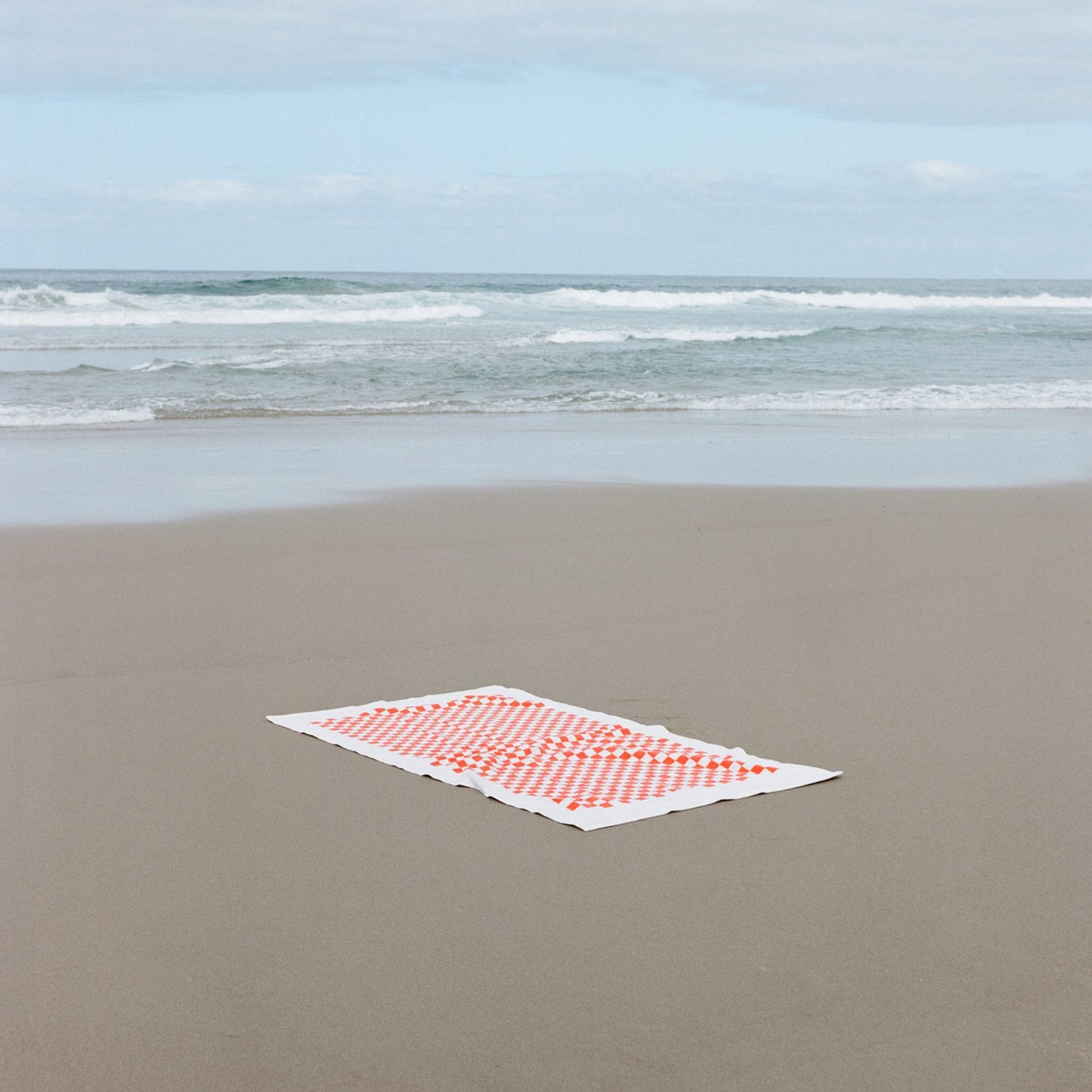 Roman Pool Towel- Paloma Sun & Ecru