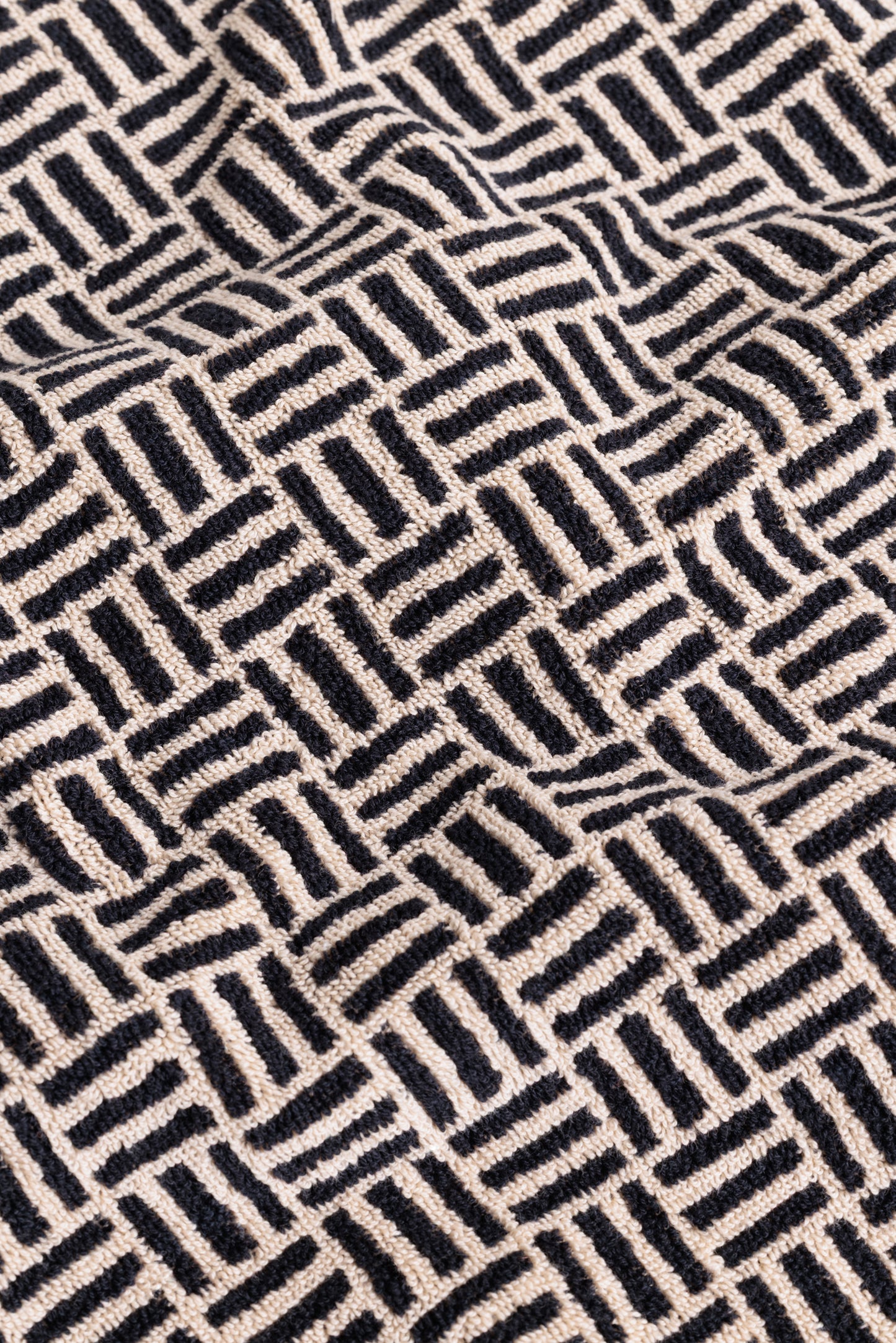 Torrens Hand Towel- Sand & Noir