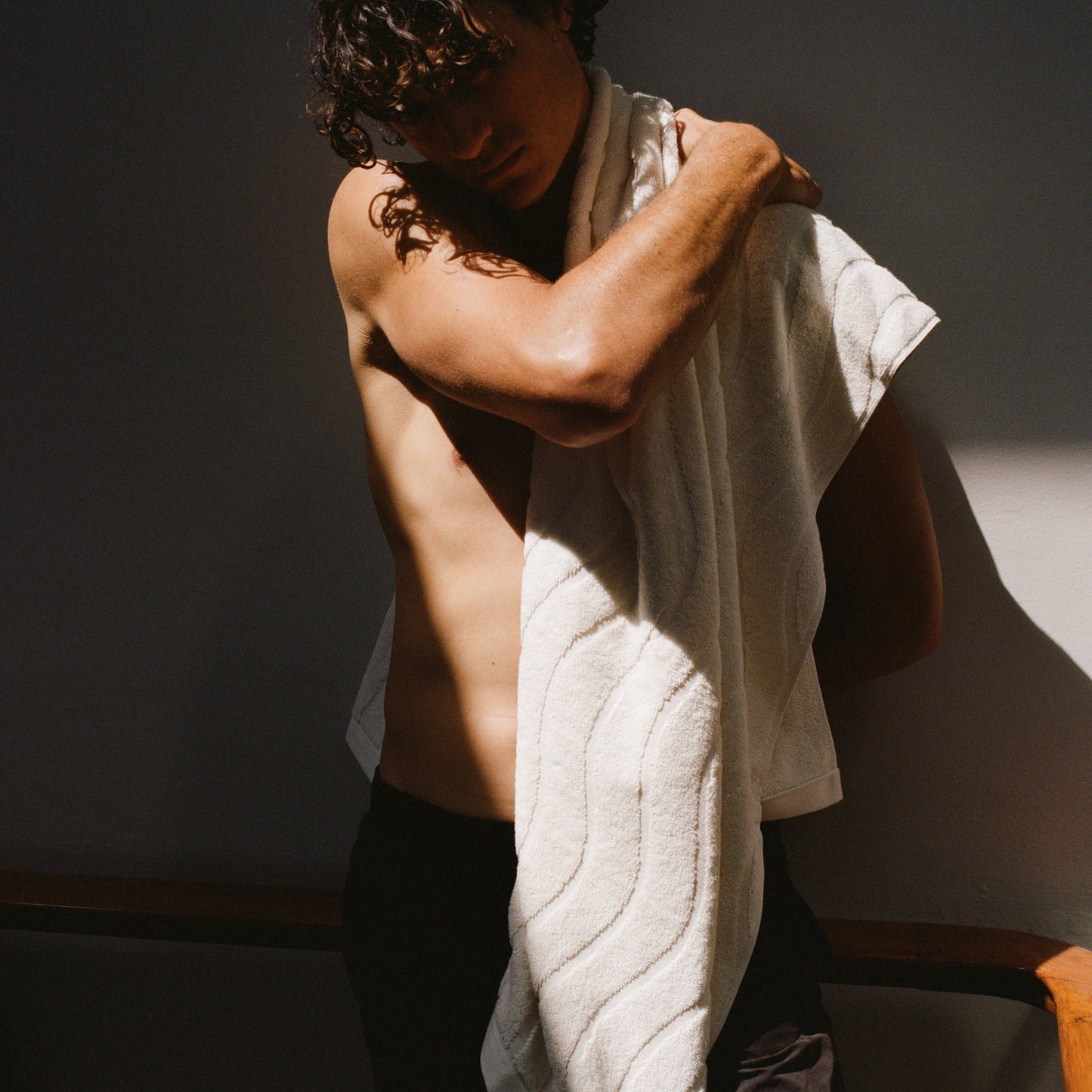 Johanna Bath Sheet- Ivory