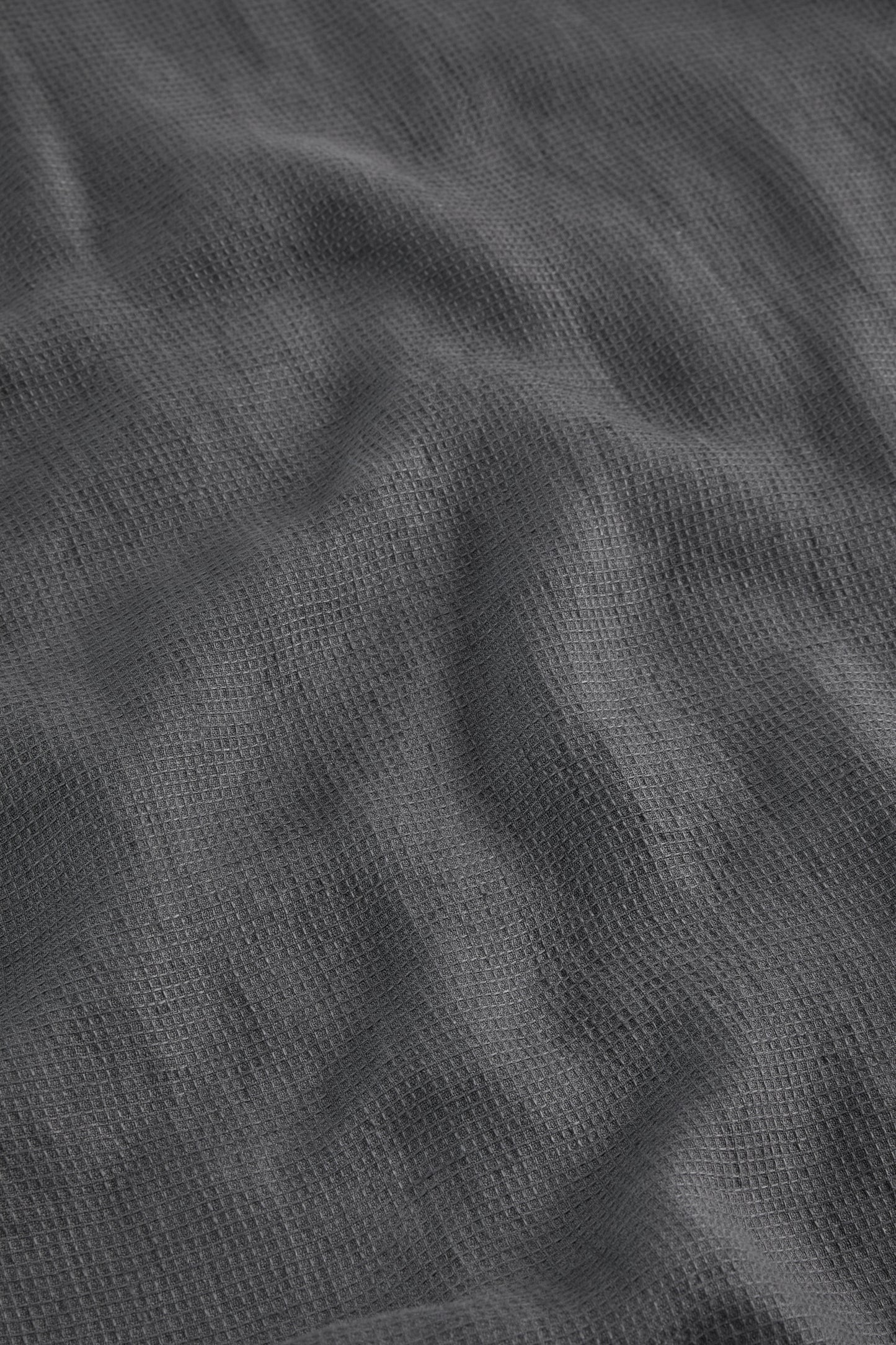 Waffle Kimono- Real Grey