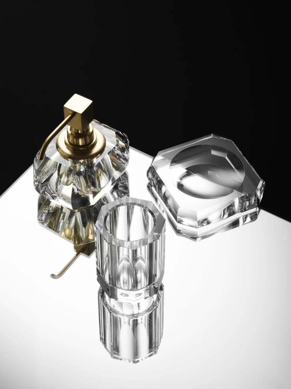 Kristall Soap Dish- Clear