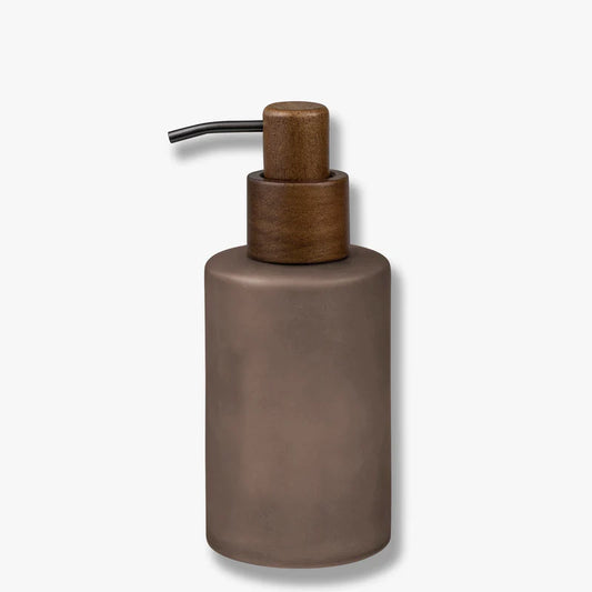 Modest Soap Dispenser Tall- Walnut