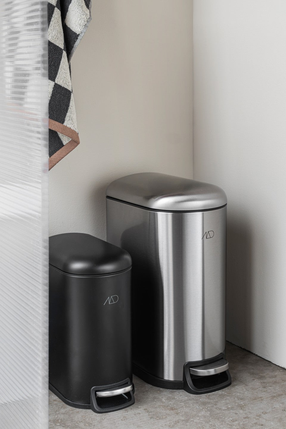 MINI-WALTHER Pedal Bin- Black