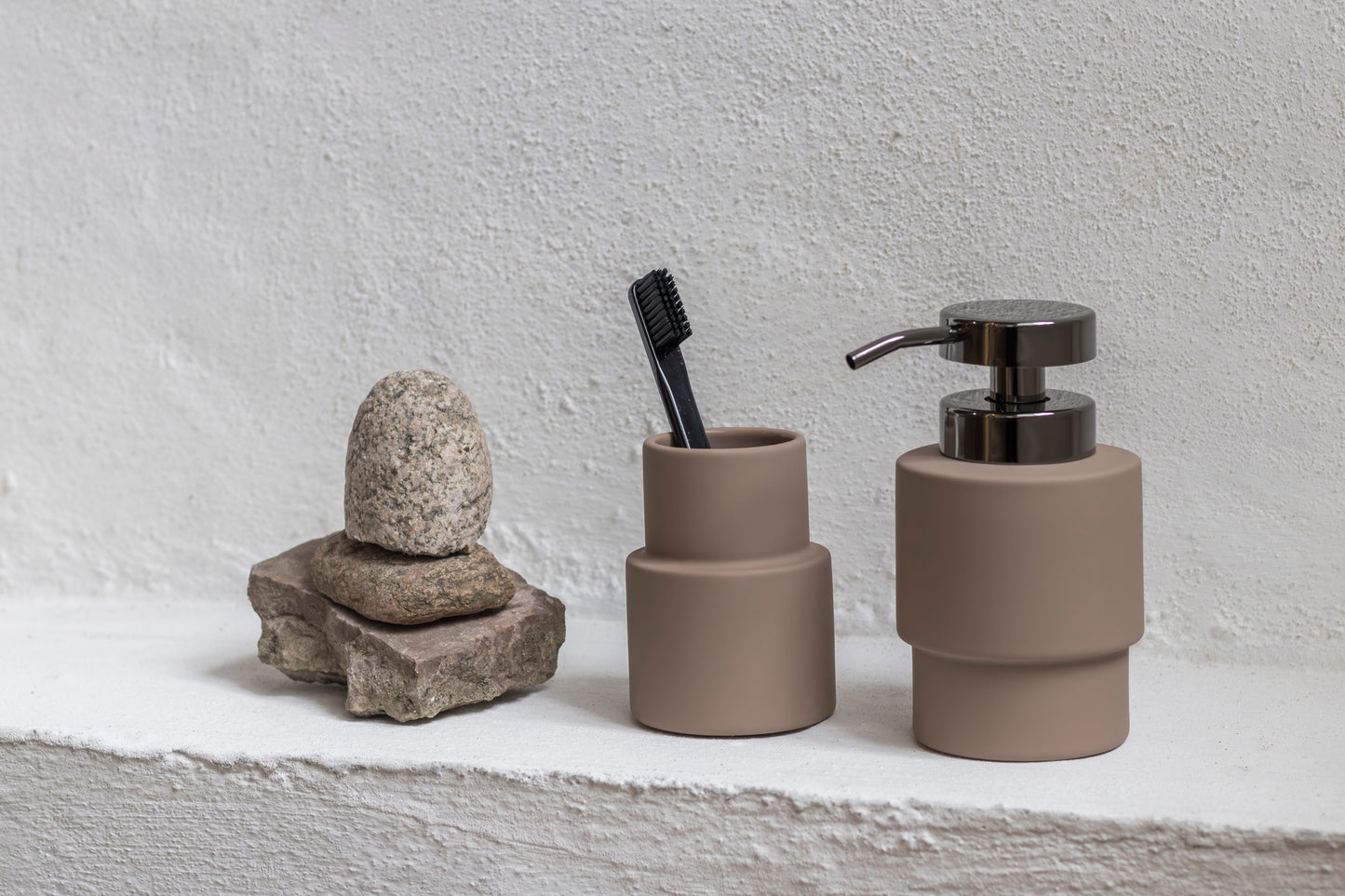 Shades Toothbrush Holder- Nougat