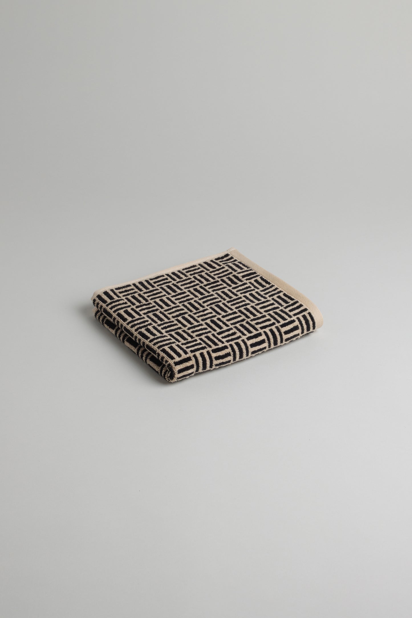 Torrens Hand Towel- Sand & Noir