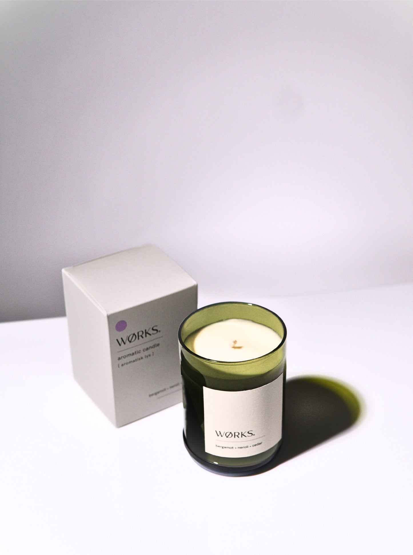 Aromatic Candle- Bergamot, Neroli, Cedar 340g