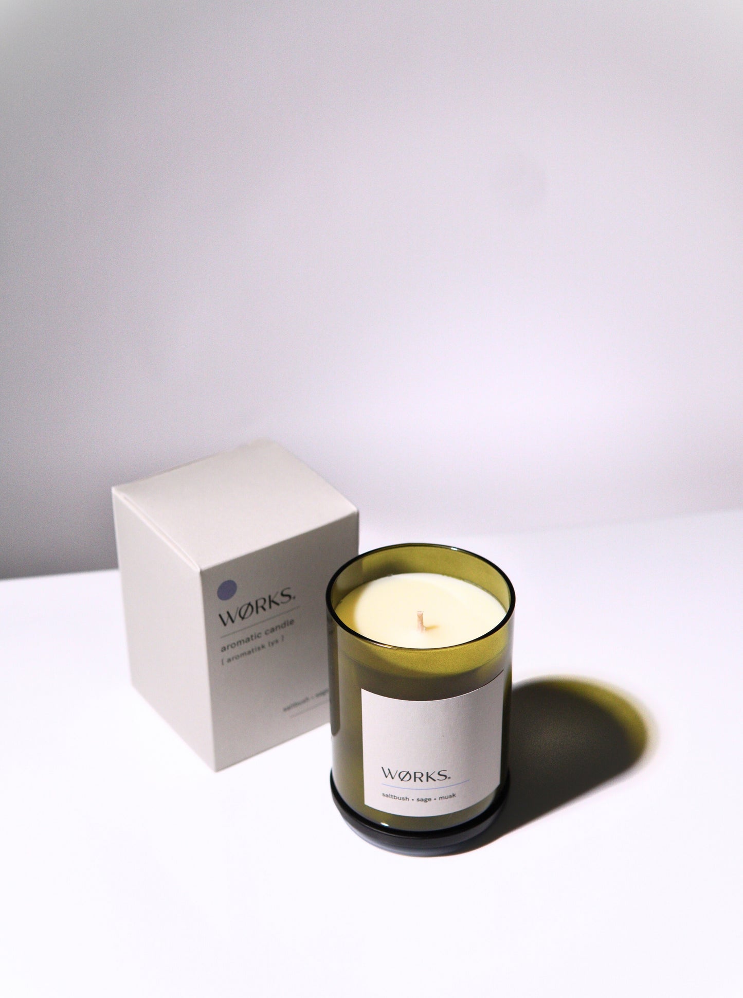Aromatic Candle- Saltbush, Sage, Musk 340g