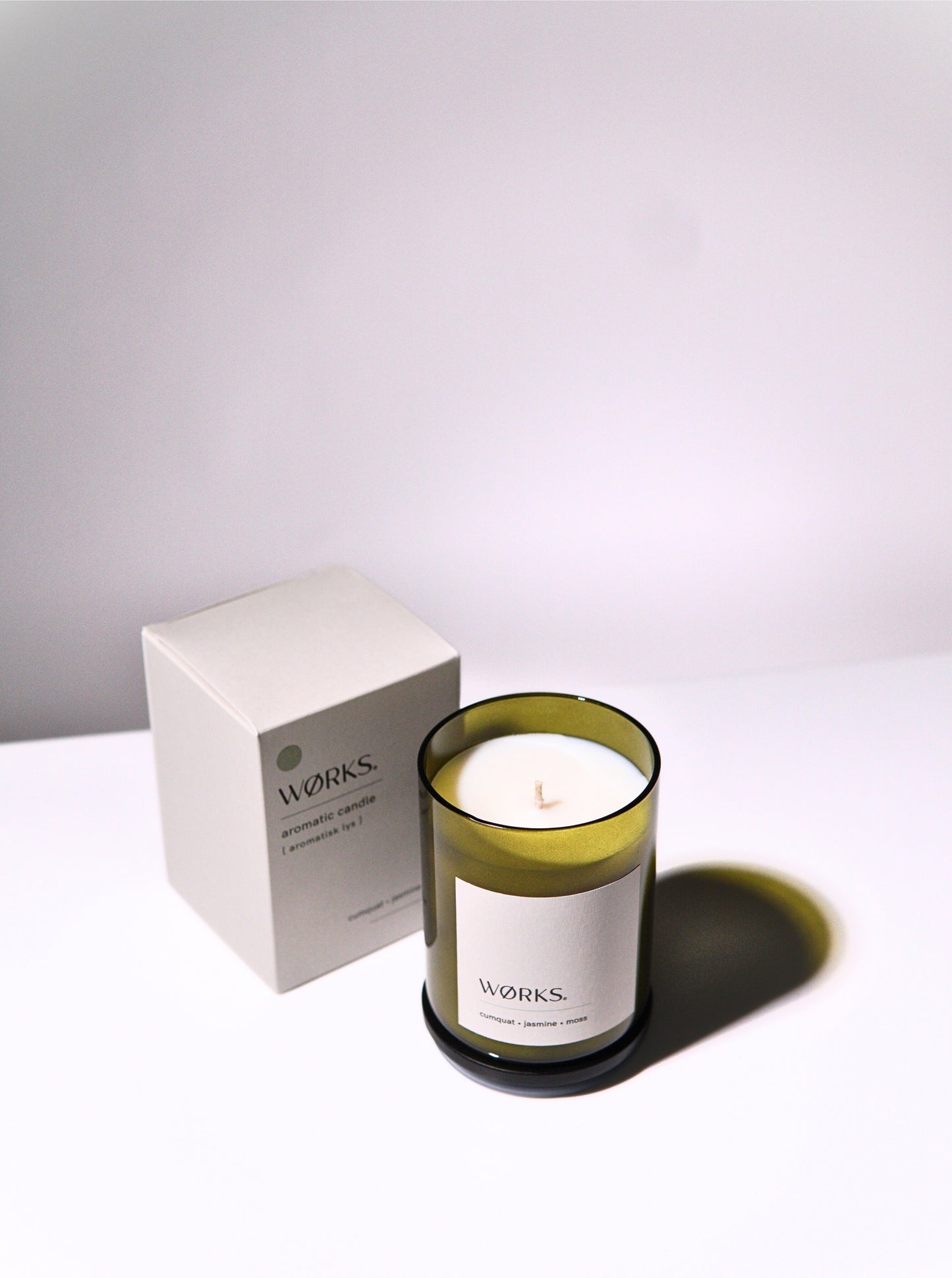 Aromatic Candle- Cumquat, Jasmine, Moss 340g