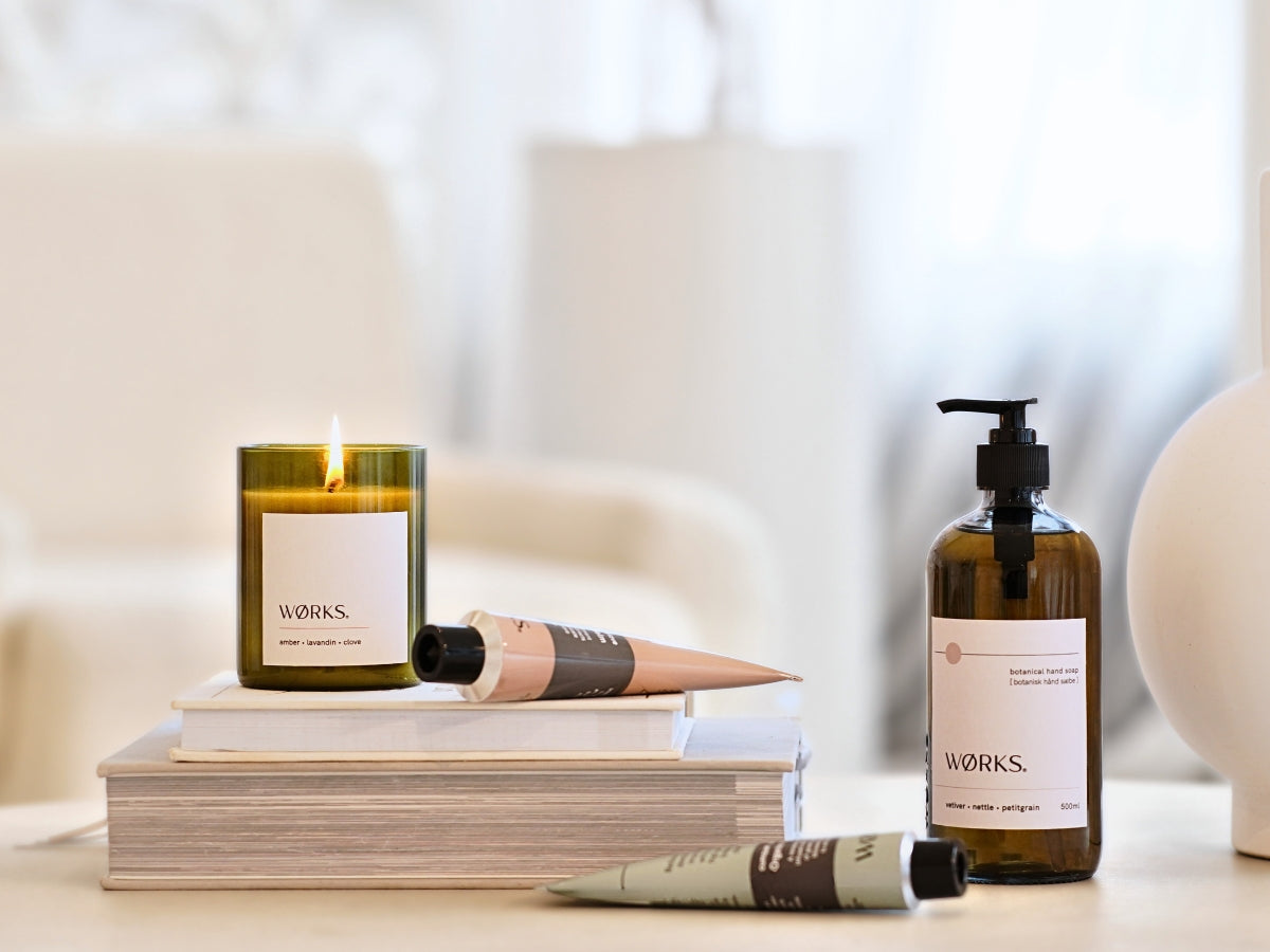 Aromatic Candle- Amber, Lavandin, Clove 340g