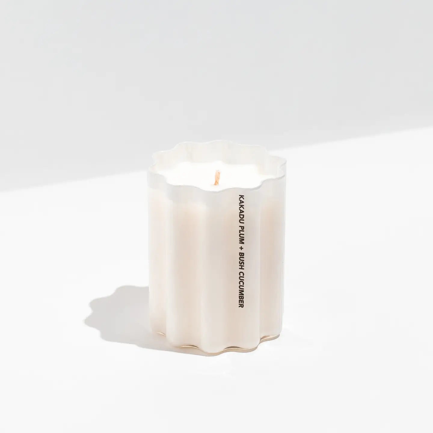 Wave Candle- Kakadu Plum + Bush Cucumber