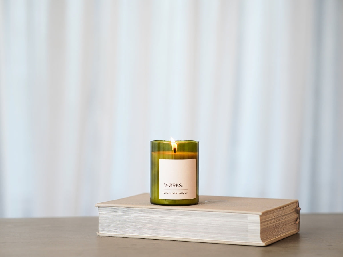 Aromatic Candle- Vetiver, Nettle, Petitgrain 340g