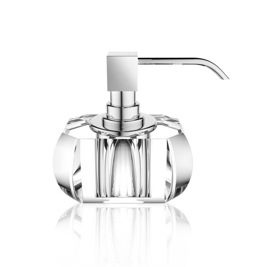 Kristall Soap Dispenser- Clear/Chrome