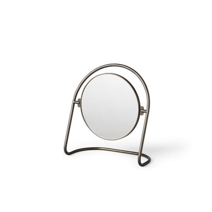 Nimbus Table Mirror- Bronzed Brass