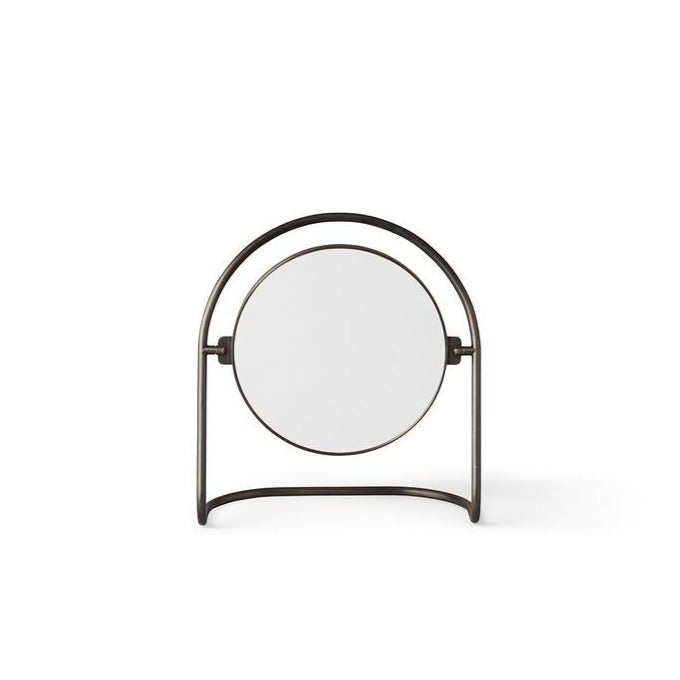 Nimbus Table Mirror- Bronzed Brass