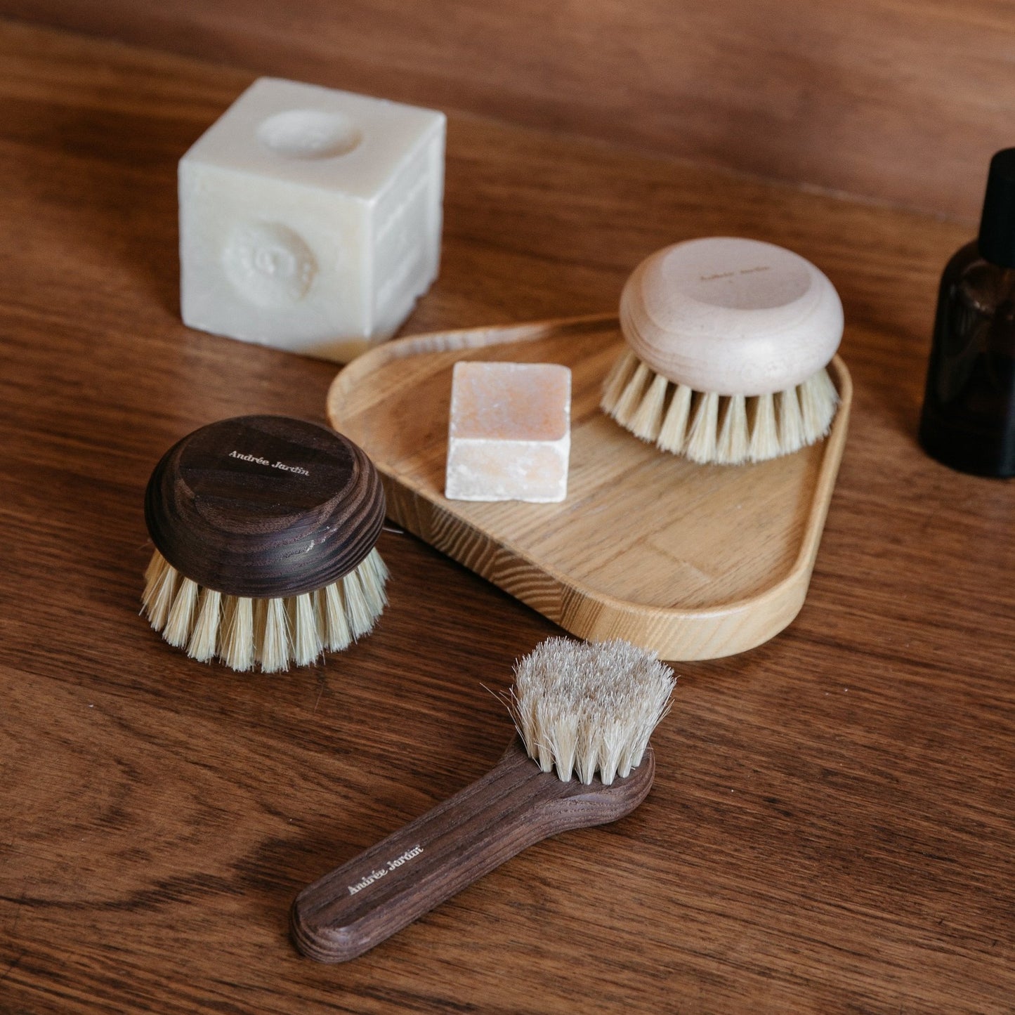 Heritage Face Cleansing Brush- Ash Wood