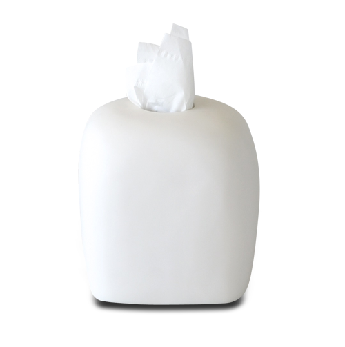 Arc Tissue Box- White
