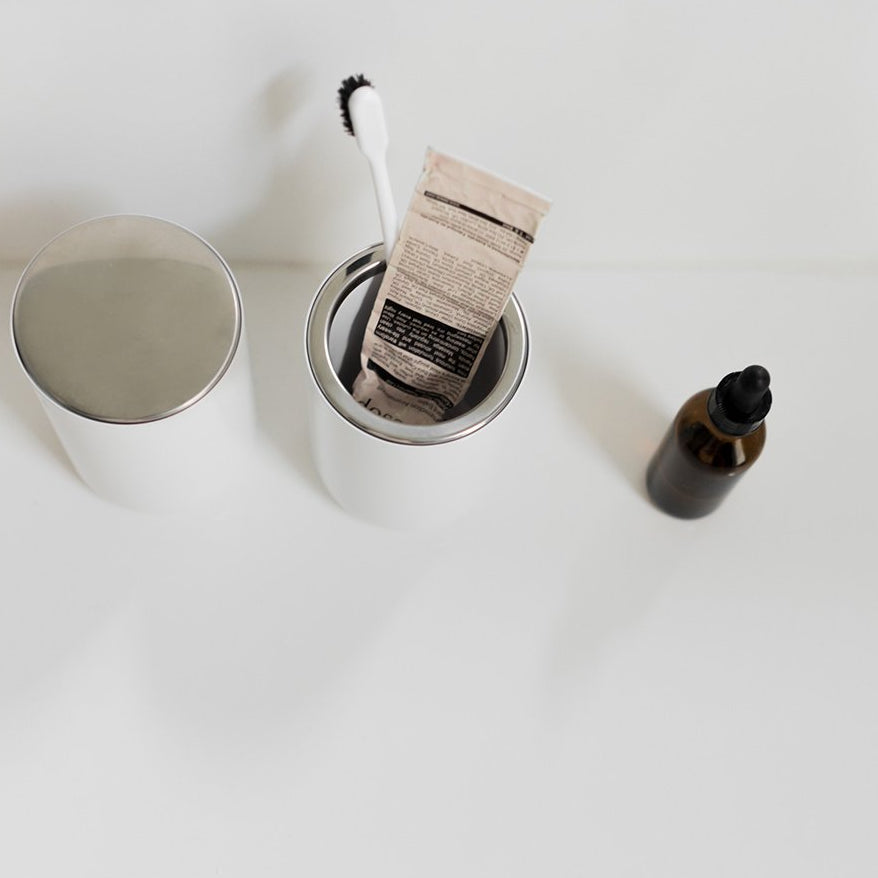 Norm Toothbrush Holder- White