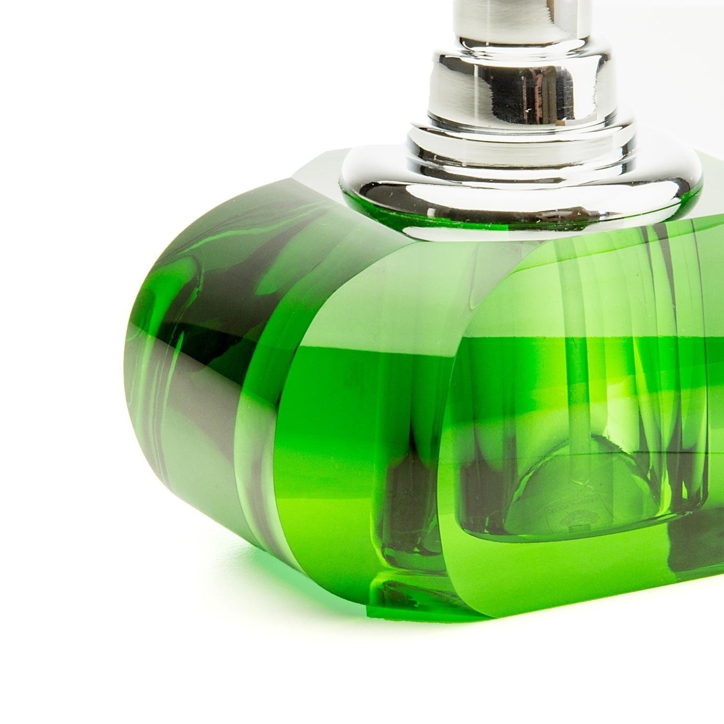 Kristall Soap Dispenser- English Green