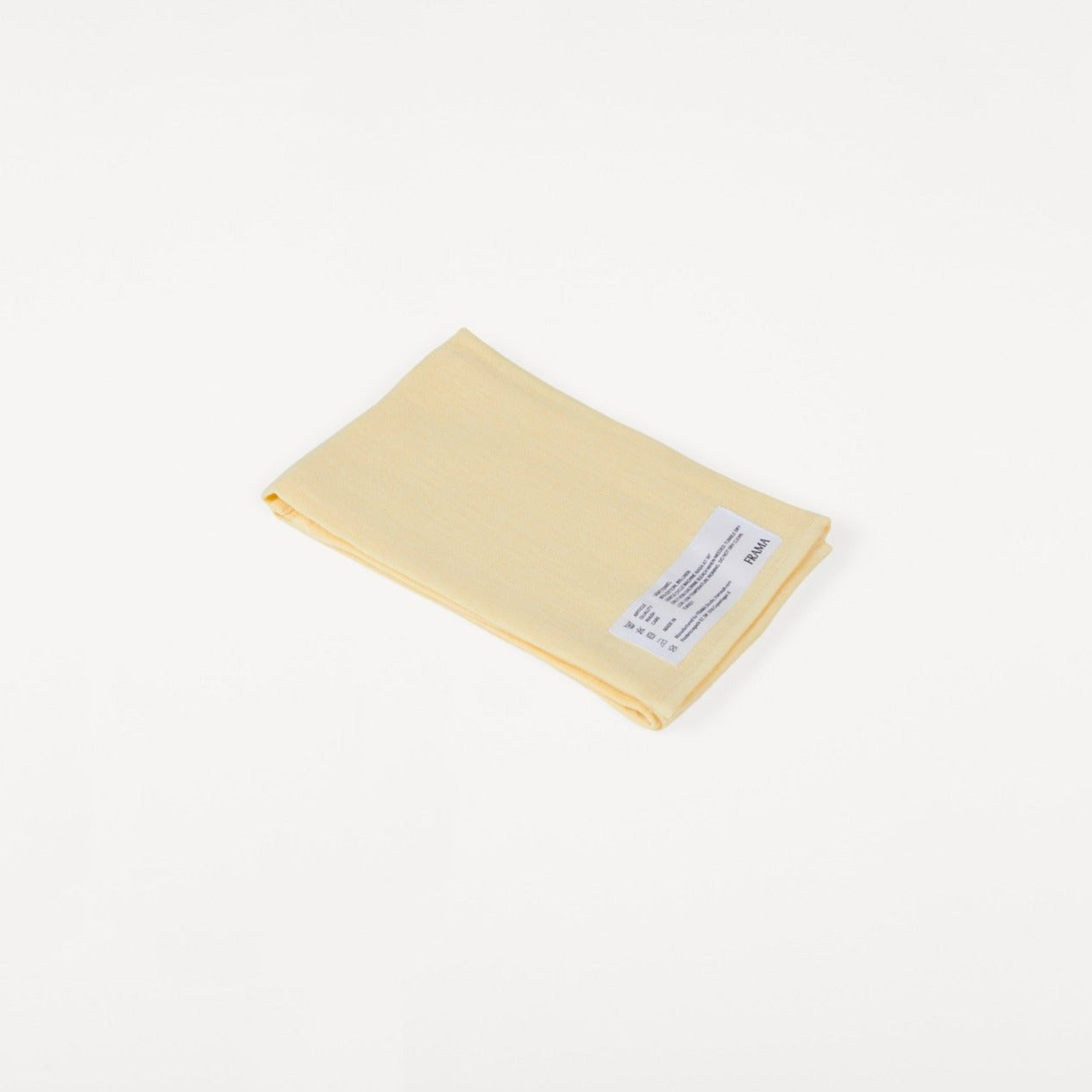 Light Hand Towel- Pale Yellow