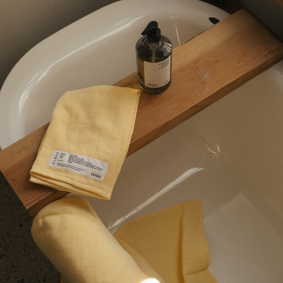 Light Hand Towel by Frama Studio Denmark Oliver Thom