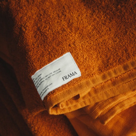 Heavy Bath Sheet- Burnt Orange