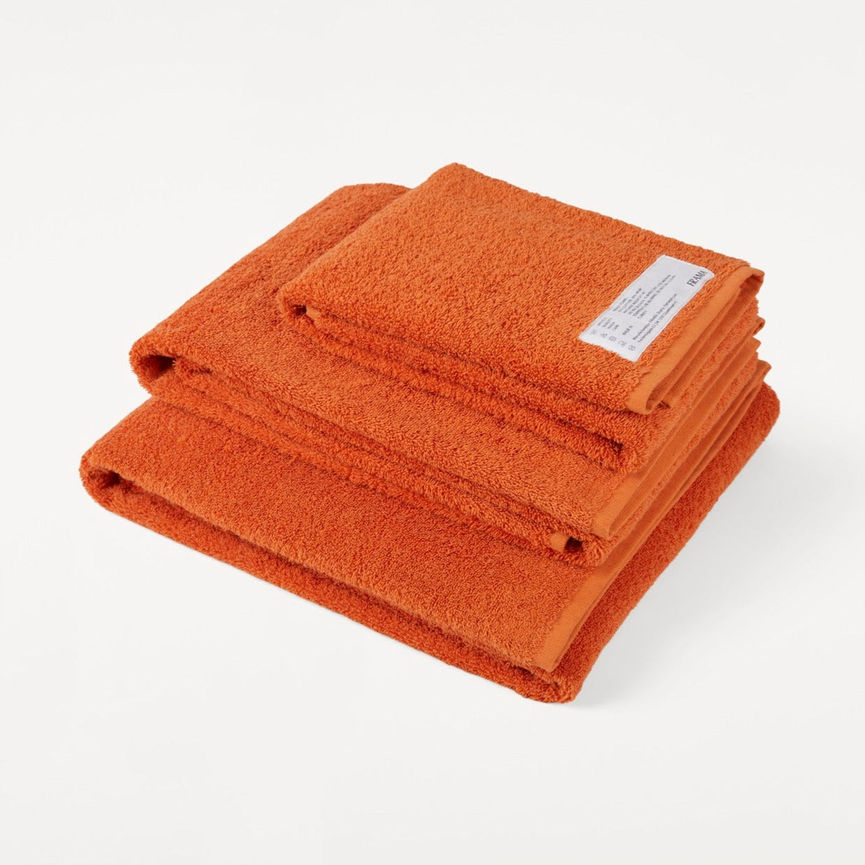 Heavy Bath Towel- Burnt Orange