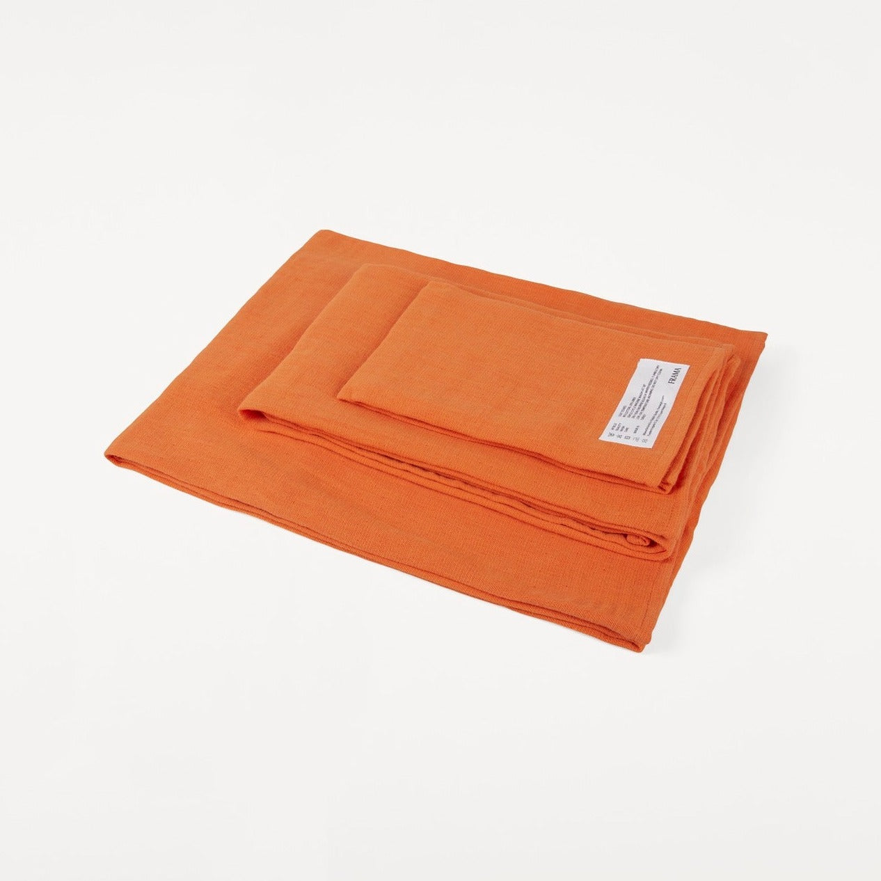 Light Hand Towel- Burnt Orange