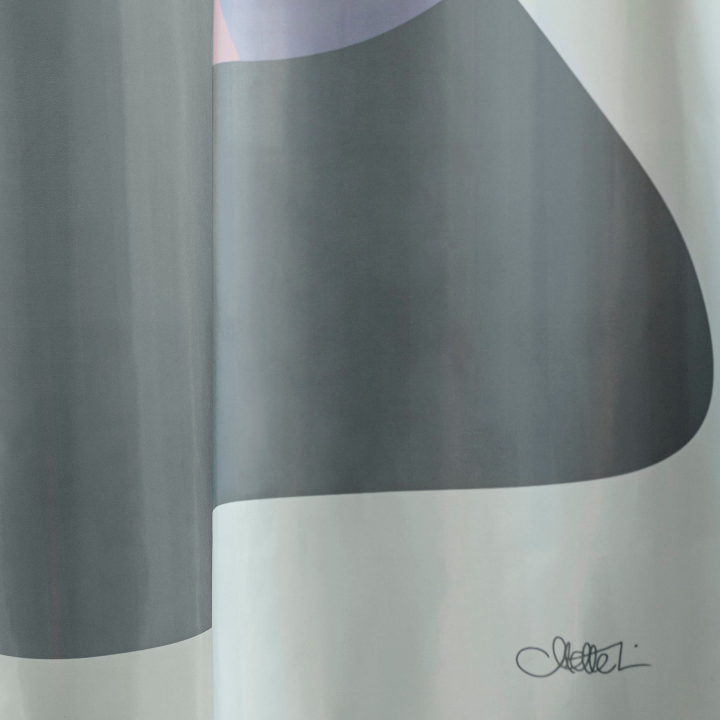 Gallery Shower Curtain- Frost Green