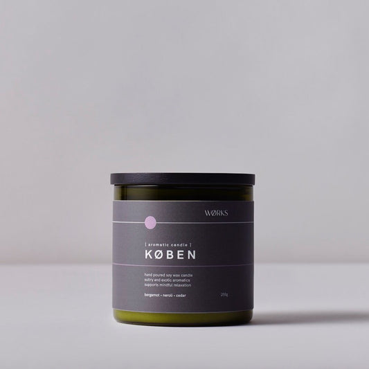 Aromatic Candle- Bergamot, Neroli, Cedar