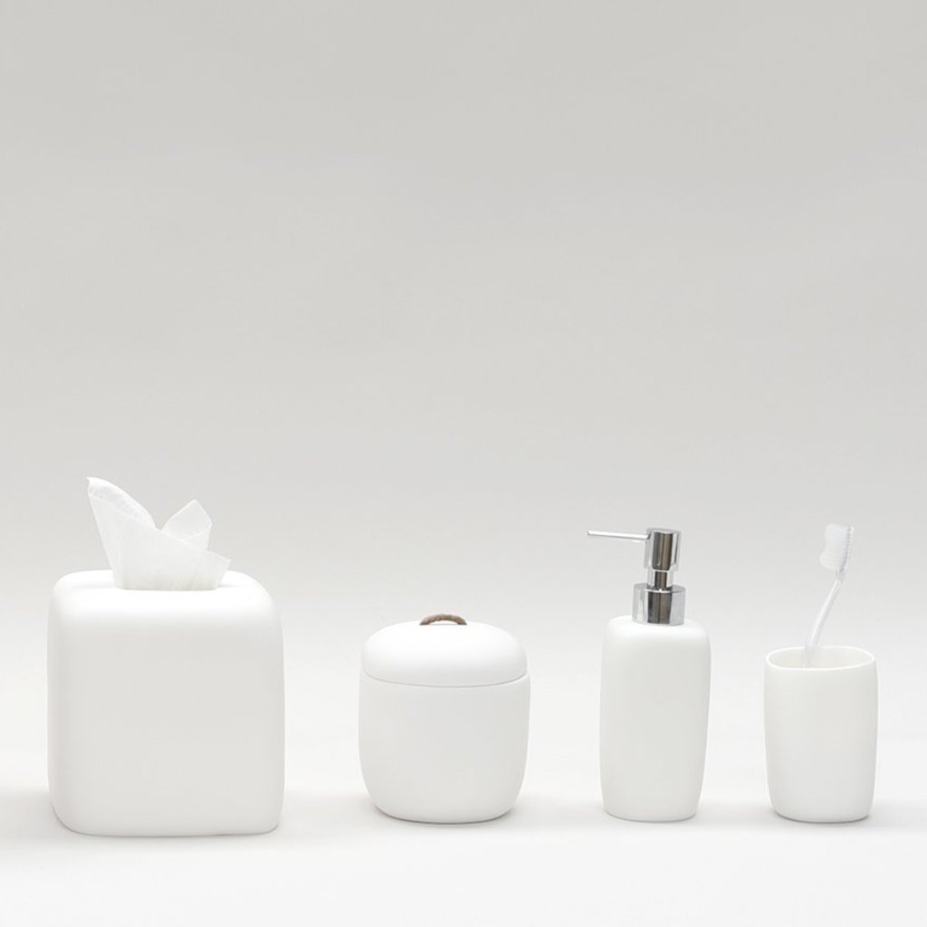 Cuadrado Soap Dispenser- White