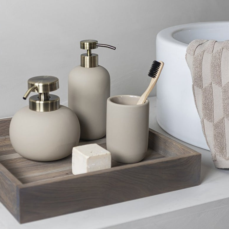 LOTUS Soap Dispenser Low- Sand