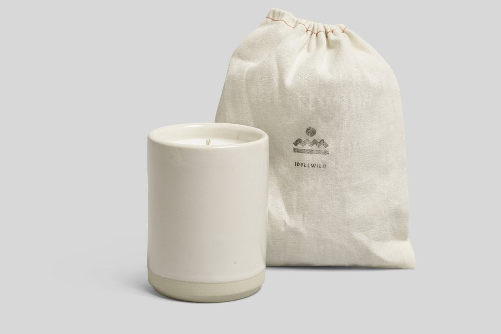 Idyllwild Ceramic Candle