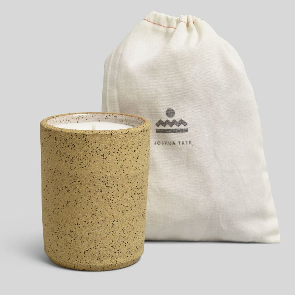 Joshua Tree Ceramic Candle