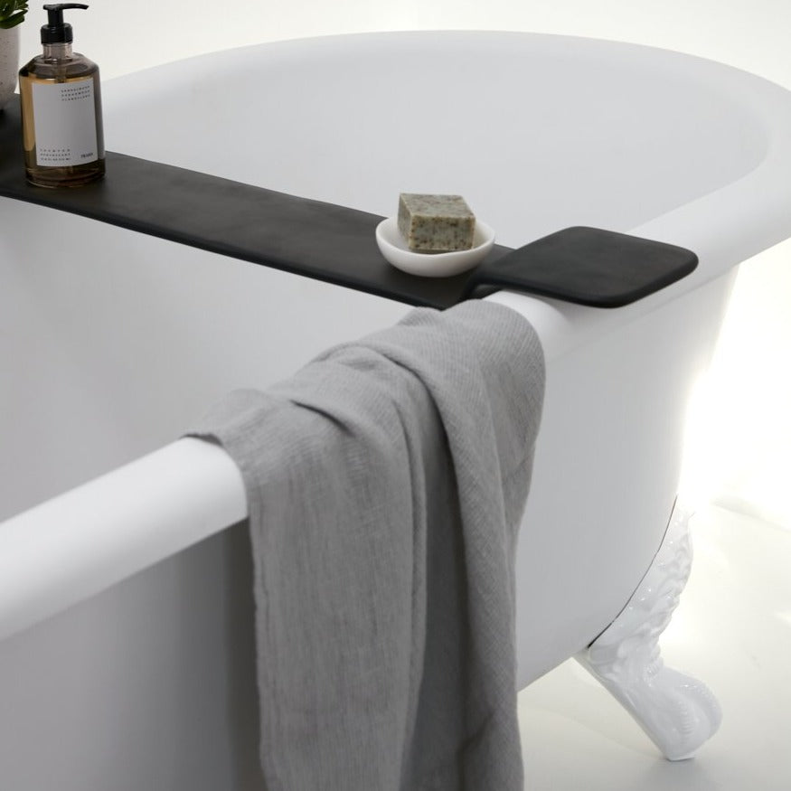 Waffle Bath Towel- Cloud Grey