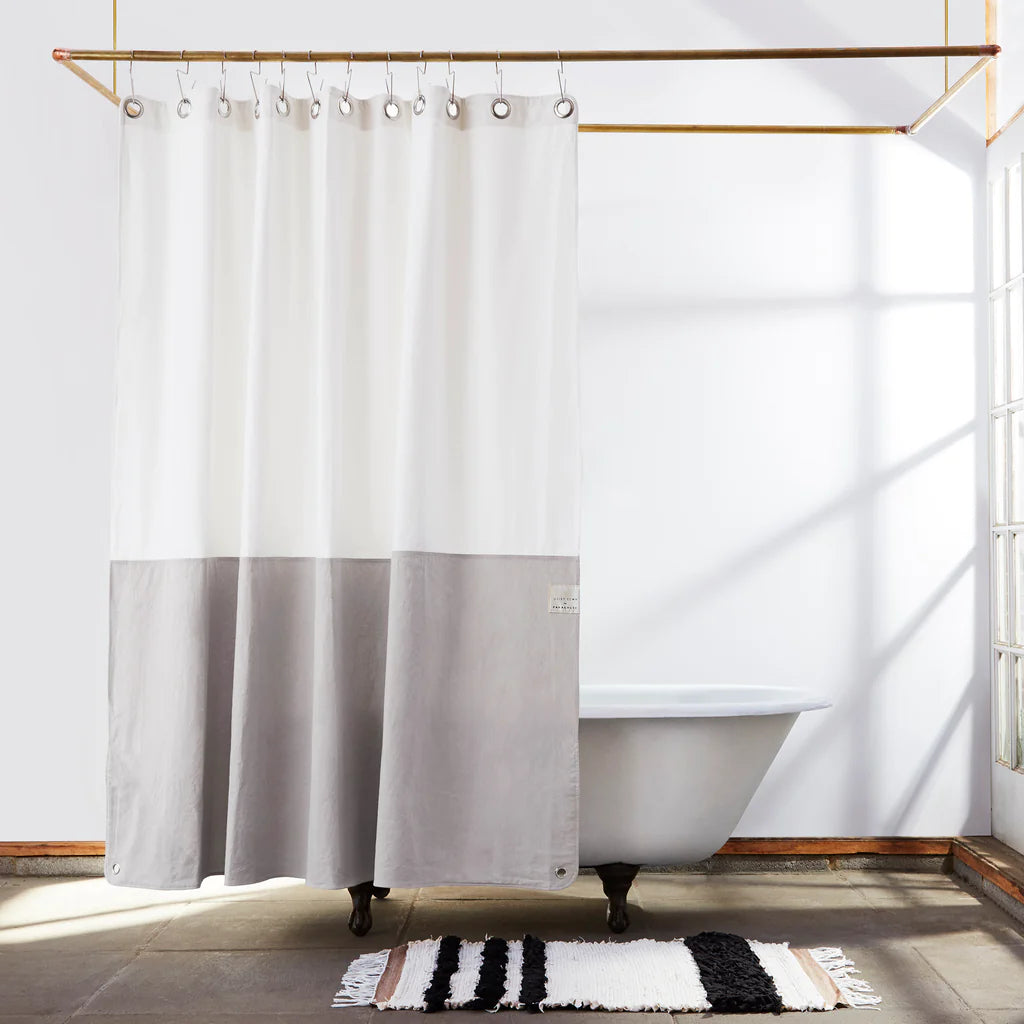 Orient Shower Curtain- Driftwood