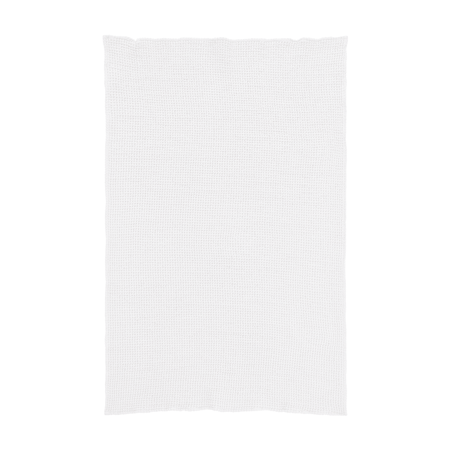 Waffle XL Bath Mat- Optic White