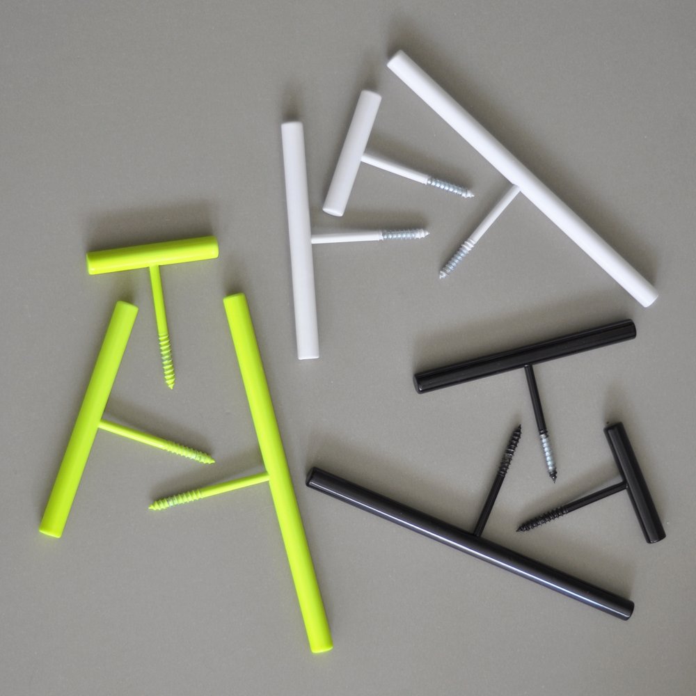 Jet Black Line Hook- Medium