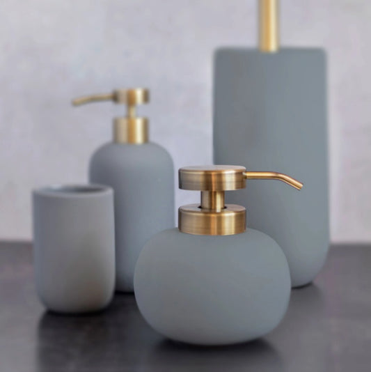 LOTUS Soap Dispenser Low- Frost Green