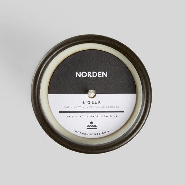 Big Sur Ceramic Candle