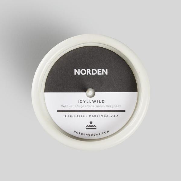 Idyllwild Ceramic Candle